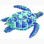 Черепаха B (20x20) Creativa Mosaic 